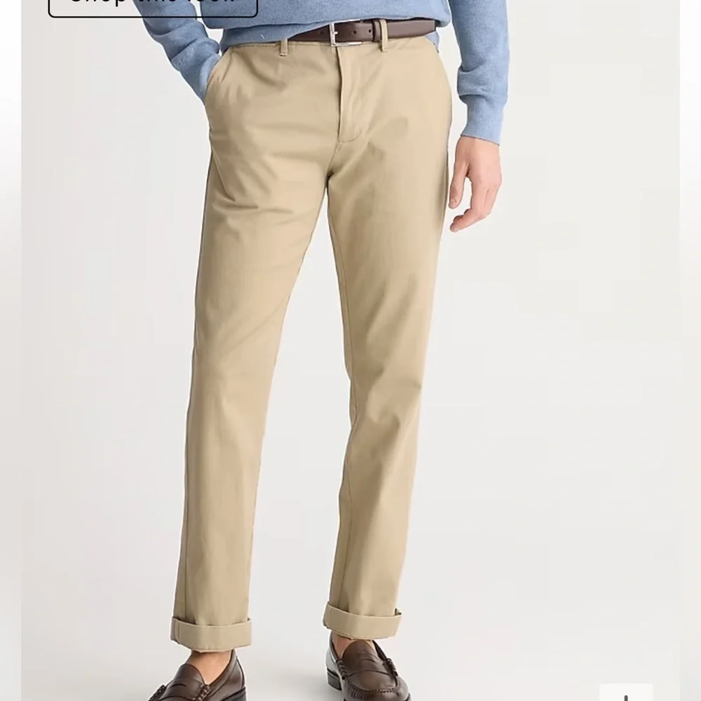 J crew 770™ Straight-fit stretch chino pant khaki